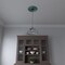 Ekena Millwork Cole PVC Medallion (Canopies up to 4 1/4"), 13"OD x 3 1/2"ID x 3/4"P, Metallic Sea Mist CMP13COFSM - alternate 7